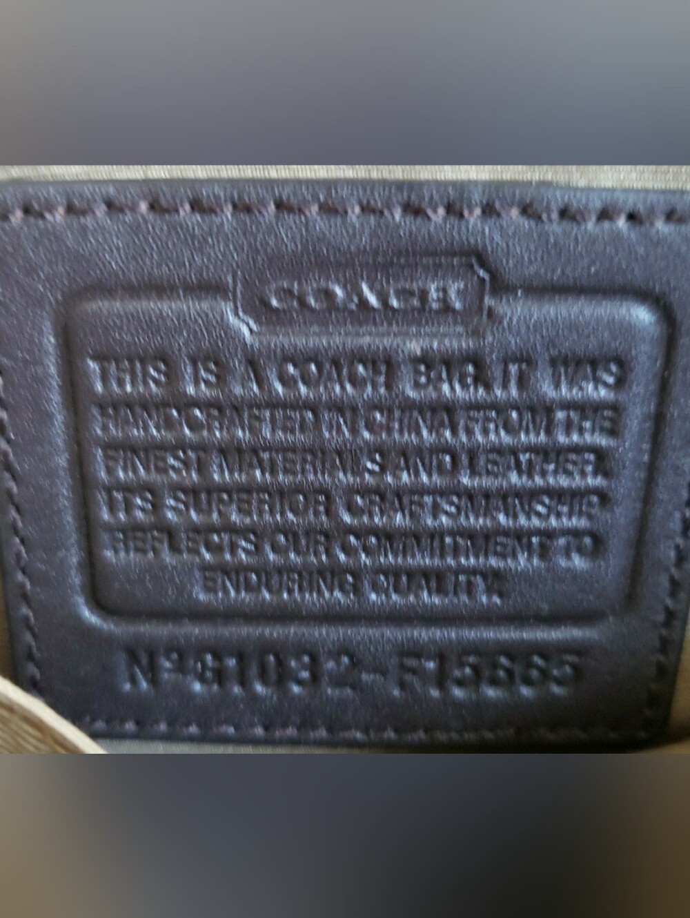 Vintage Coach Hampton Satchel - Picture 9 of 10